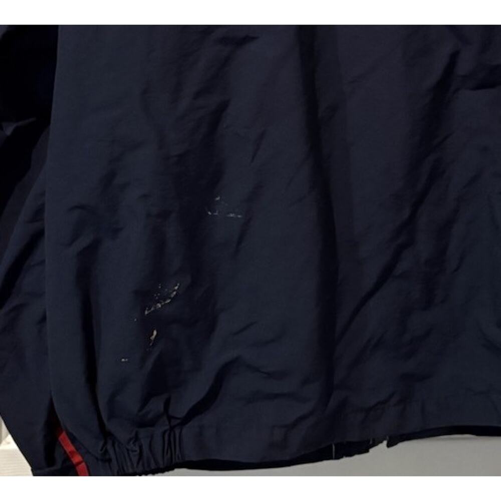 Vintage 90’s Nautica Embroidered Sailing Hooded Windbreaker Jacket XL-stains - Picture 14 of 14
